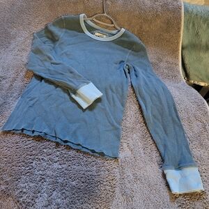 American Eagle Waffle Layering Tee